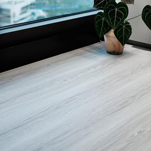 Wood Grain Peel and Stick Floor Tiles – 11.8” Width, Full Roll Length of 590" – - Image 7