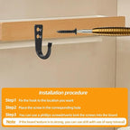 12 Pcs Metal Wall Hooks, Coat Hook, Hooks - Image 6