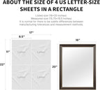 Retro Copper Effect Framed Wall Mirror, 16x20 Rectangle Mirror, - Image 5