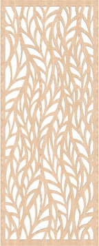 Ortonville Decorative Pierced Fretwork Wood Wall Panels, 27 3/8"W x 69 3/8"H x - Image 4