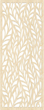 19 3/8"W x 49 3/8"H x 1/4"T Ortonville Decorative Fretwork Wood Wall Panels - Image 4