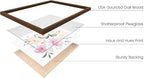 Bouquet Set Art Print Framed Walnut 16x20 - Image 2