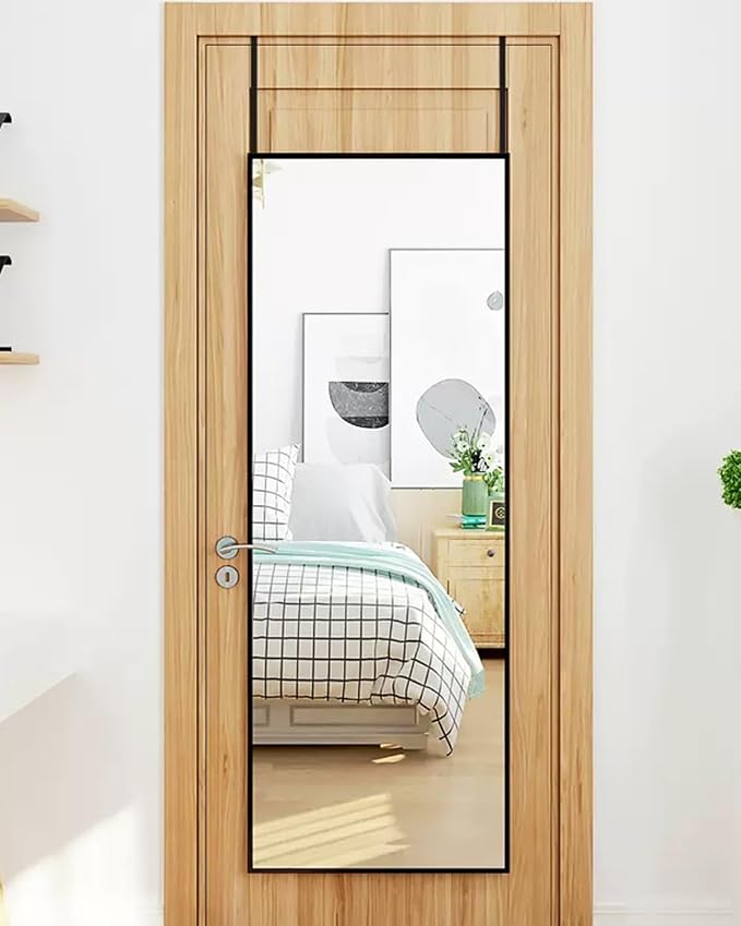 NEARBYSD 48"x 14" Door Mirror, Full Length Mirror Wall Mounted, Over The Door - Image 3