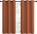 NICETOWN Bedroom Curtains 50 inches Long, Privacy and Thermal Insulated - Image 2