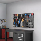Ultrawall 4 Pcs Metal Pegboard Wall Panels, Peg Boards - Image 6