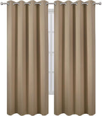 LEMOMO Natural Thermal Blackout Curtains/52 x 95 Inch/Set of 2 Panels Room - Image 2