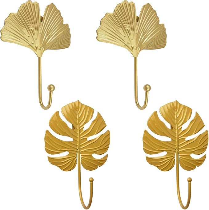 MOROBOR Decorative Leaves Iron Hook by MOROBOR