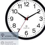 AKCISOT Atomic Black Wall Clock Analog Clocks - Image 4