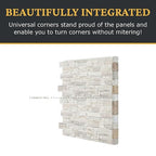 AZ Faux High-Density Polyurethane Faux Stone Flush Outside Corner - Image 7