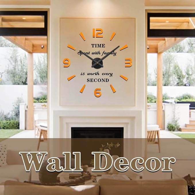 VANGOLD Design Frameless Wall Clocks - Image 2