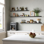 Boswillon 70.9 Inches Long Floating Shelves, 2 Set Modern Wall Shelf - Image 4