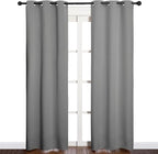 NICETOWN Bedroom Curtains Blackout Drapery Panels, Three Pass Microfiber - Image 2