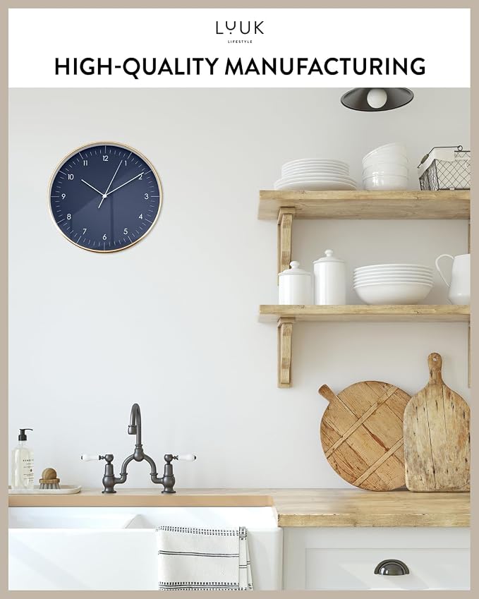 LUUK LIFESTYLE Modern Wall Clock - Image 6
