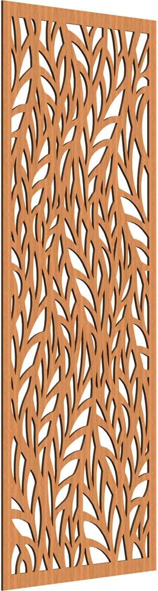 Ortonville Decorative Pierced Fretwork Wood Wall Panels, 31 3/8"W x 79 3/8"H x by EkenaMillwork