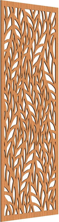 Ortonville Decorative Pierced Fretwork Wood Wall Panels, 31 3/8"W x 79 3/8"H x by EkenaMillwork