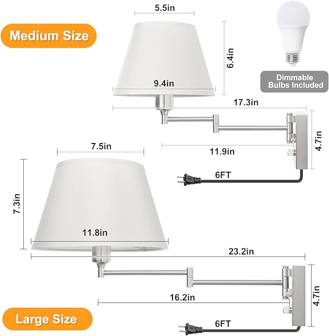 TRLIFE Dimmable Wall Sconce - Image 4