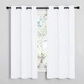 NICETOWN White Window Curtain Panels by NICETOWN