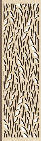 Ortonville Decorative Pierced Fretwork Wood Wall Panels, 15 3/8"W x 39 3/8"H x by EkenaMillwork