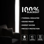 IGEMAEVE Blackout Curtains 108 Inches Long - Image 6