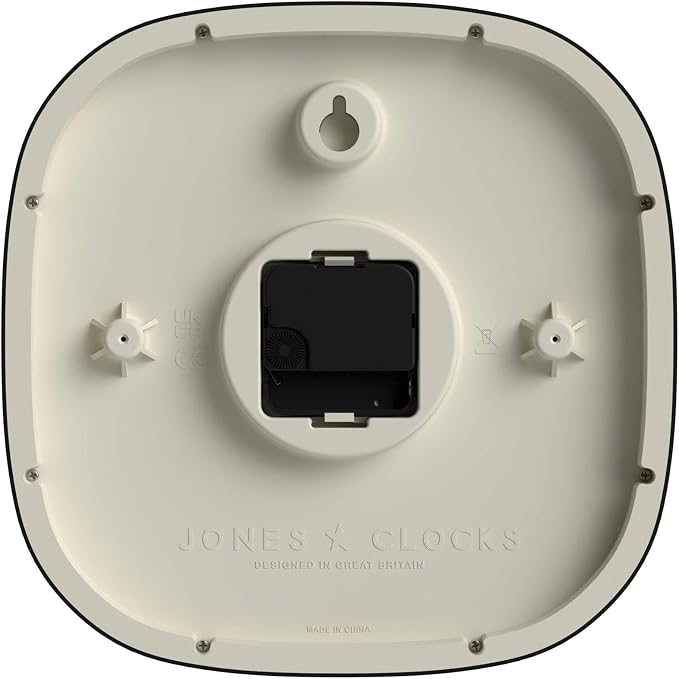 JONES CLOCKS® Marvel wall Clock | Modern Retro Rounded Square Clock | 10 inch | - Image 7