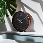 jomparis Rose Gold Wall Clock for Grils Womens Silent Non-Ticking Clock - Image 7