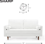 Sharp Wall Clock – Silver/Chrome, Silent Non Ticking 12 Inch Quality Quartz - Image 4