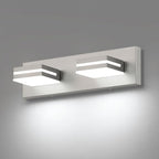 SineRise LED Modern Bathroom Vanity Light Fixtures, Brushed Nickel Modern by SINERISELIGHTING