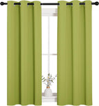 NICETOWN Green Blackout Curtains Window Panels, Window Treatment Thermal by NICETOWN