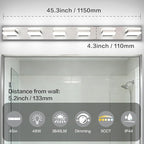 SOLFART Bathroom Light Fixtures, 5 Color Temperature Modern Vanity Lights - Image 5
