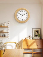 Kesin Wooden Wall Clocks 14 Inch Silent Wall Clock Large Decorative Battery - Image 6