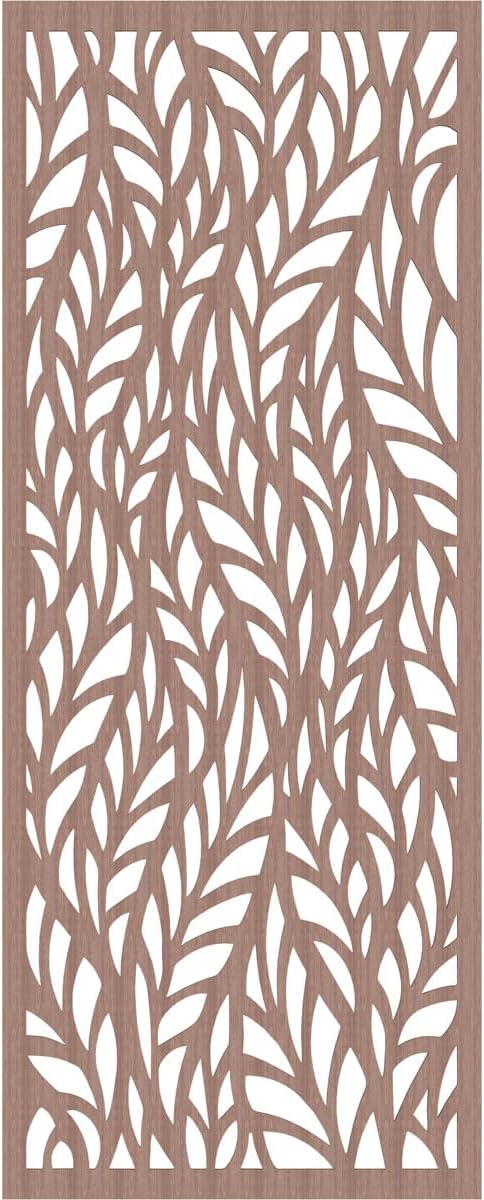 Ortonville Decorative Pierced Fretwork Wood Wall Panels, 37 3/8"W x 94 3/8"H x - Image 2