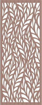 Ortonville Decorative Pierced Fretwork Wood Wall Panels, 37 3/8"W x 94 3/8"H x - Image 2