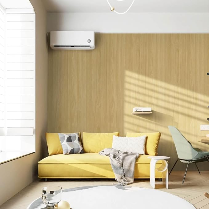 Heroad Peel and Stick Wallpaper Wood Contact Paper Maple Wood Grain Contact - Image 6