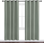 NICETOWN Greyish Green Blackout Curtains 78" Long - Image 2