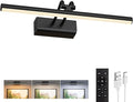 Battery Operated Picture Light for Wall, Wall Light for Living Room, 4000 mAh by Percantis