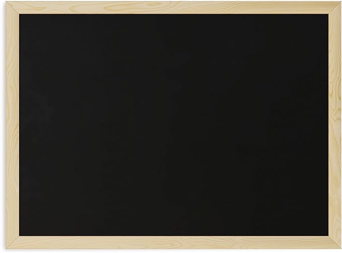 U Brands Chalkboard, Light Birch Wood Frame - Image 2