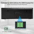 14.5'' Large Digital Wall Clock Battery Operated - Image 6