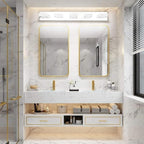 Ralbay Chrome Vanity Lights for Bathroom Acrylic Rotable 360° LED Modern - Image 3