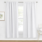 RYB HOME Blackout Curtains for Living Room, Back Tab & Rod Pocket Top by RYBHOME