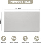 3D Wall Panels - 4PCS 47.2"x23.6" Faux Stone Wall Covering - MCM Modified Clay - Image 2