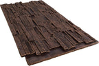 EverStone Cascade Faux Stone Panel, 48 5/8"W x 24 3/4"H x 1 1/4"D, Sequoia - Image 6
