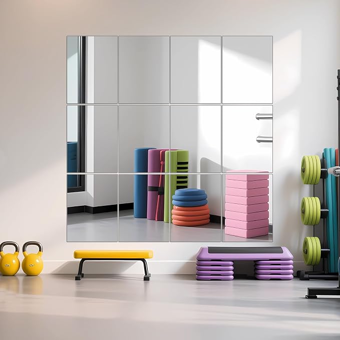 Ruomeng Home Gym Mirror Tiles - Image 2