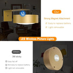 3Pack Picture Light Battery Operated Painting Lights - Image 6