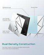 18-Pack Felt Acoustic Panels, Peel & Stick Sound Proof Foam Panels - Image 3