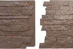 EverStone Acadia Ledge Faux Stone Panel, Autumn Bronze Color - Image 8
