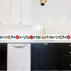 HOMETITUTE Wallpaper Border 4x196 Inch Peel and Stick Wall Border Wallpaper - Image 6