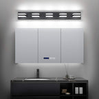 SOLFART Black Bathroom Vanity Lights Over Mirror Dimmable LED Modern Black - Image 3