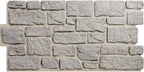 EverStone Cobblestone Faux Stone Panel, Birch Color by EkenaMillwork