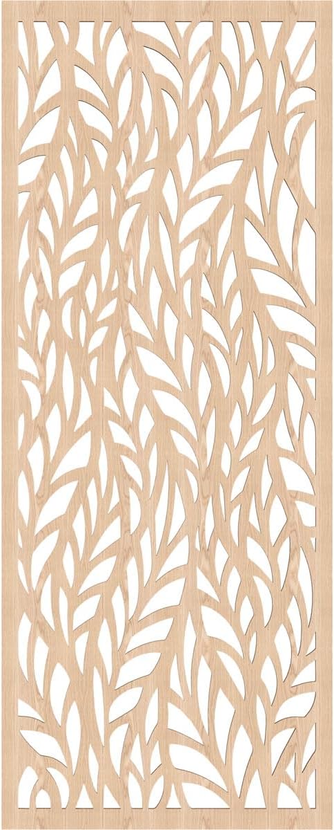 Ortonville Decorative Pierced Fretwork Wood Wall Panels, 21 3/8"W x 54 3/8"H x - Image 2