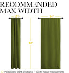 NICETOWN Blackout Christmas Curtains - Image 7